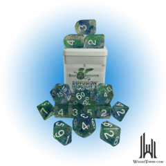 SET OF 15 DICE: NEPTUNE TREASURE